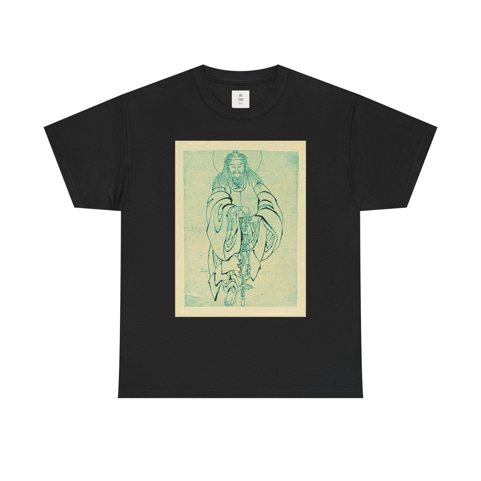Vintage Samurai — Sacred Warrior Portrait Shirt
