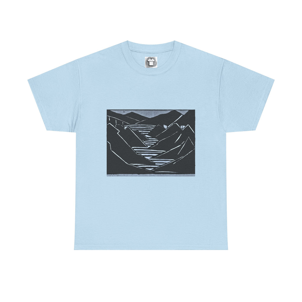 Pleasure Division — Dark Mountain Landscape Shirt