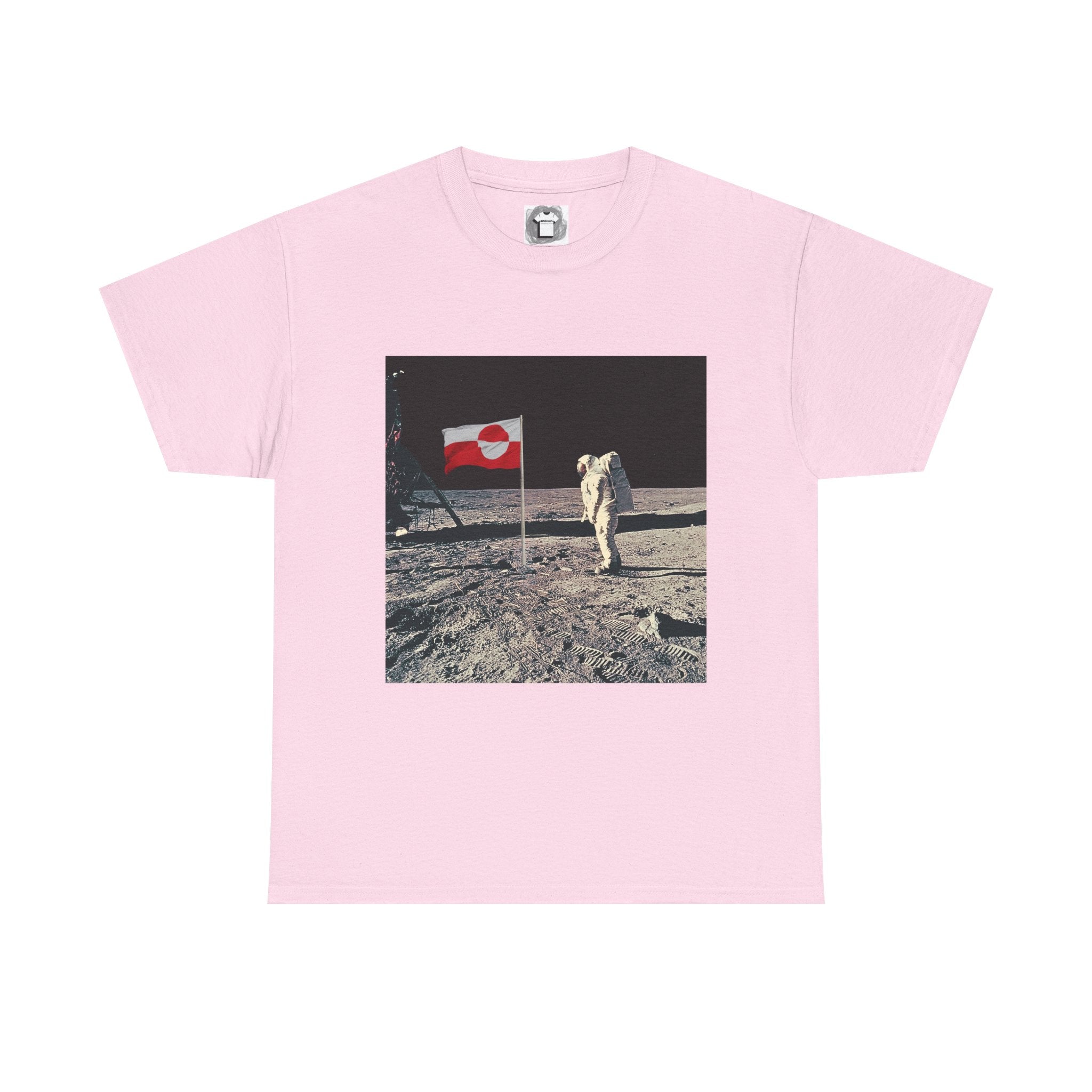 Green Landing — Lunar Space Flag Shirt