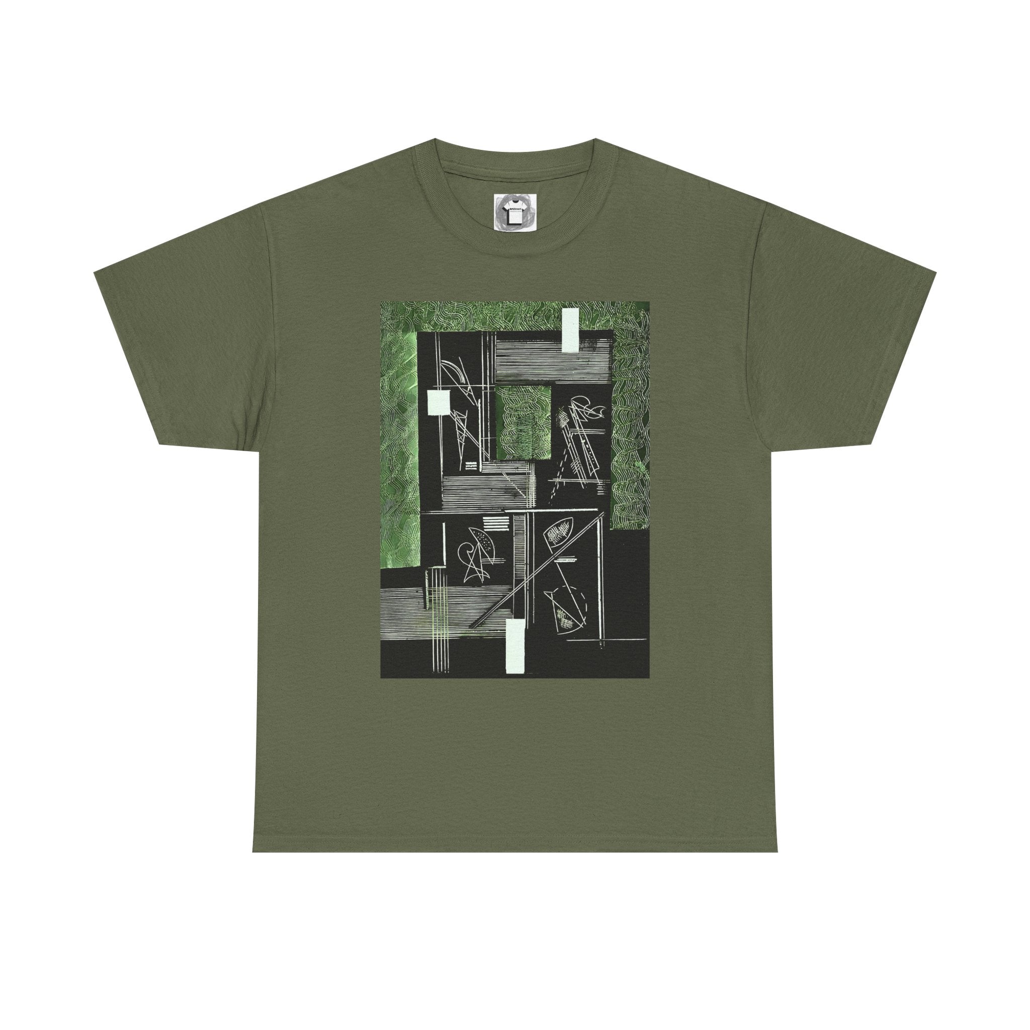 High Rise — Urban Blueprint Art Shirt