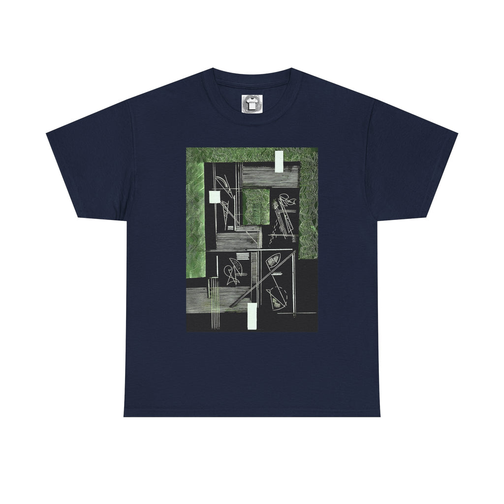 High Rise — Urban Blueprint Art Shirt