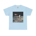 Pride of the Moon — Retro Space Rainbow Flag Shirt