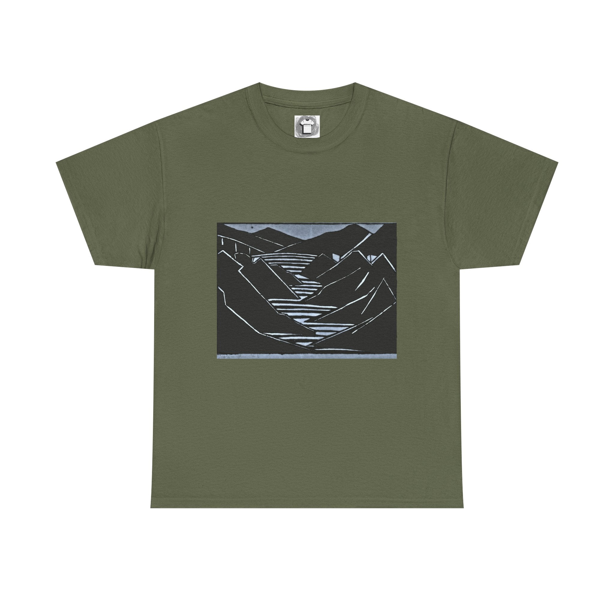 Pleasure Division — Dark Mountain Landscape Shirt