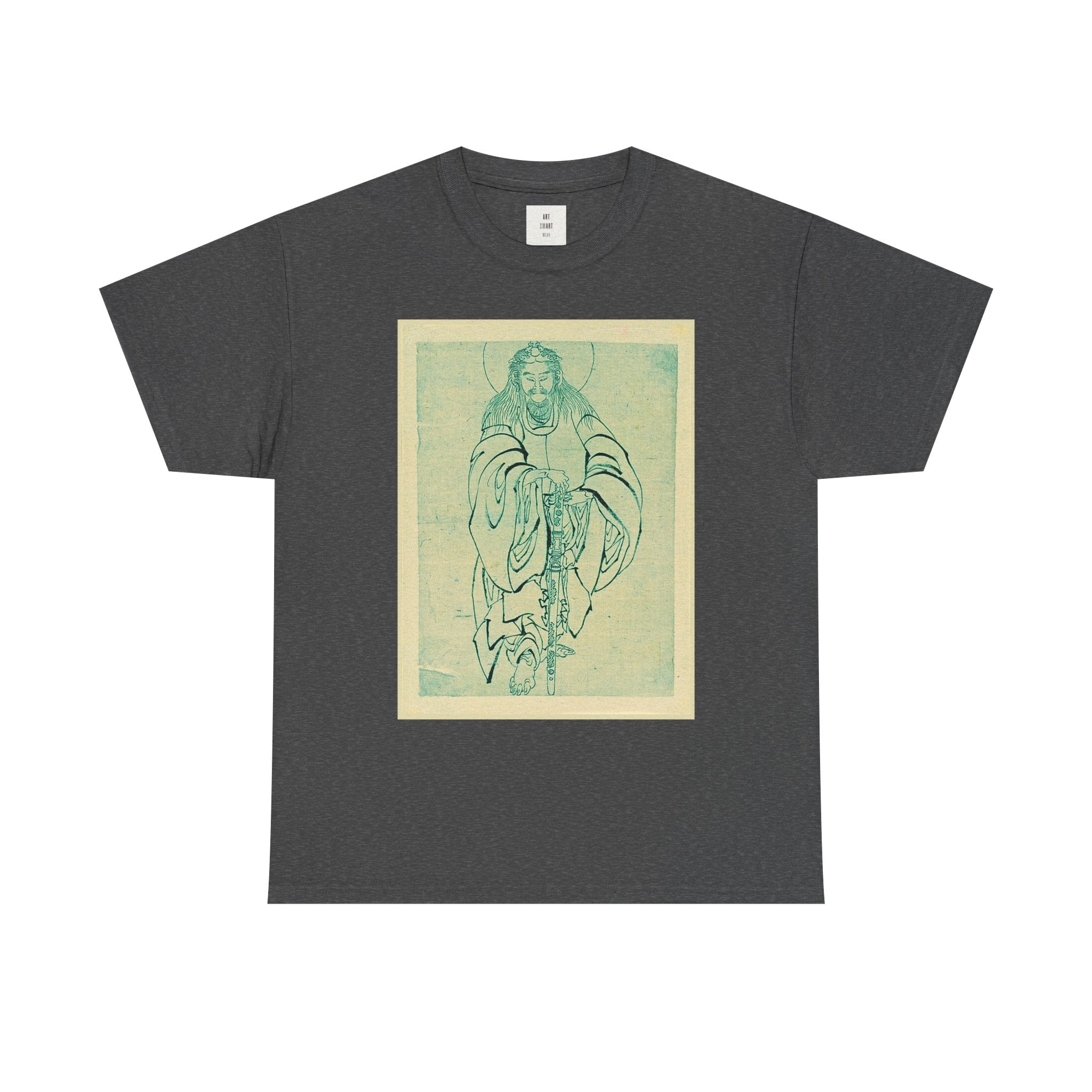 Vintage Samurai — Sacred Warrior Portrait Shirt