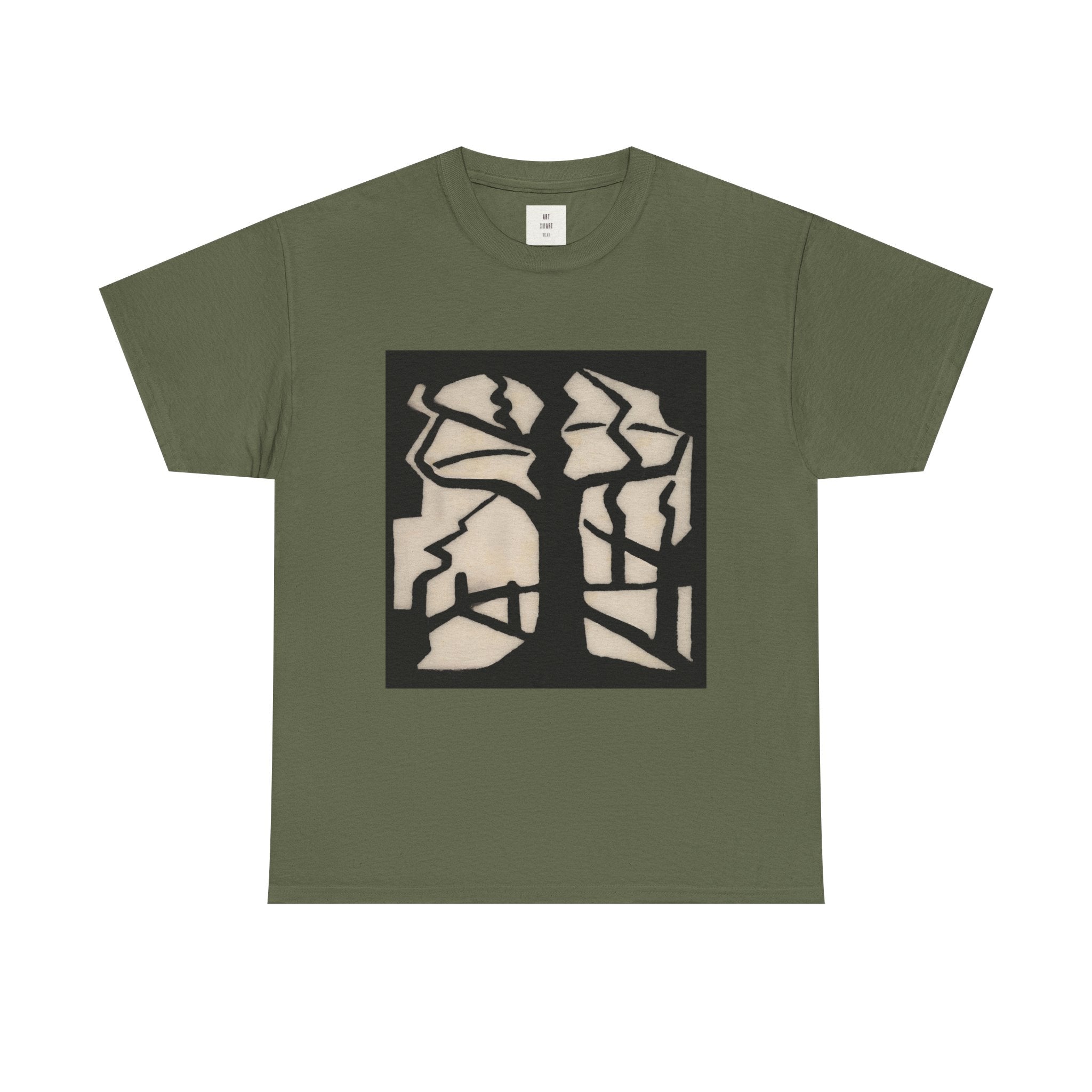 Rorschach Forest — Abstract Woodland Shirt