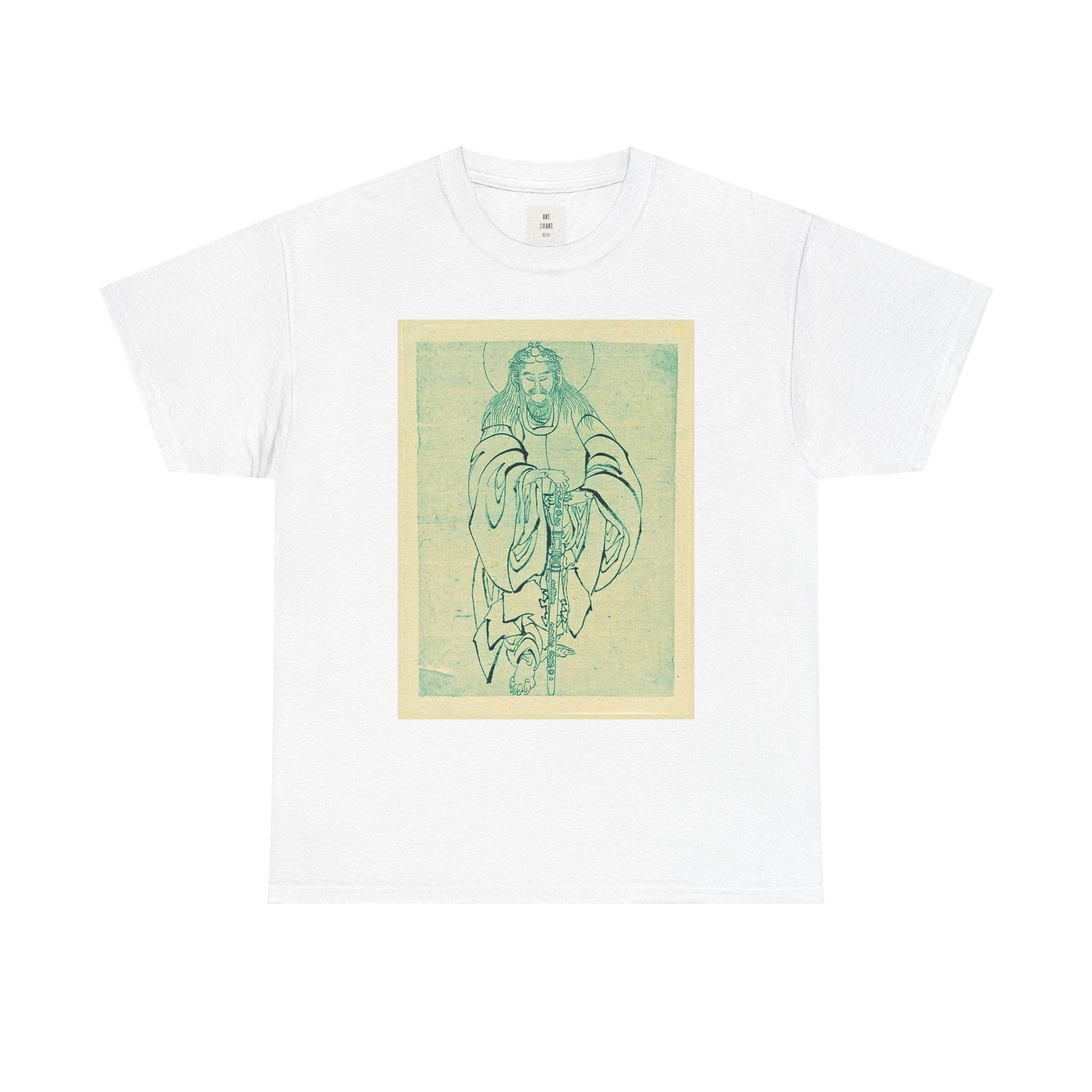 Vintage Samurai — Sacred Warrior Portrait Shirt