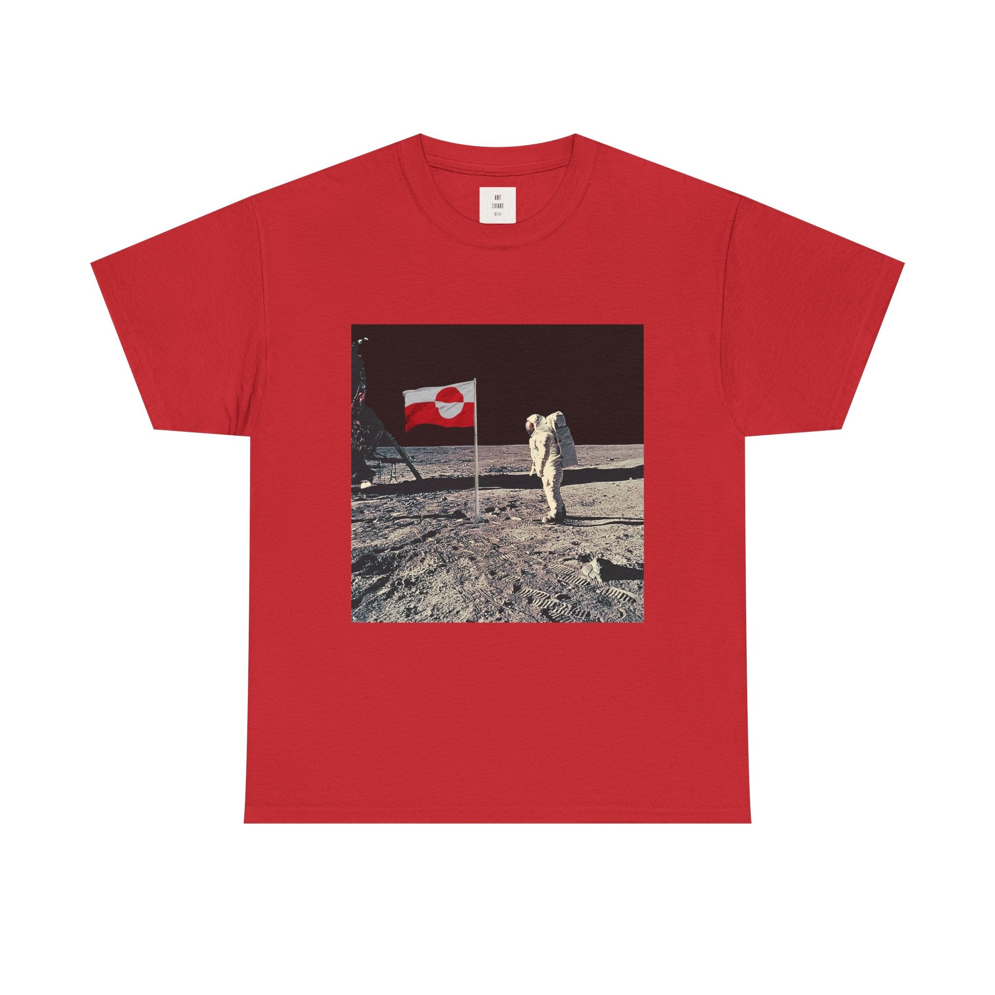 Green Landing — Lunar Space Flag Shirt