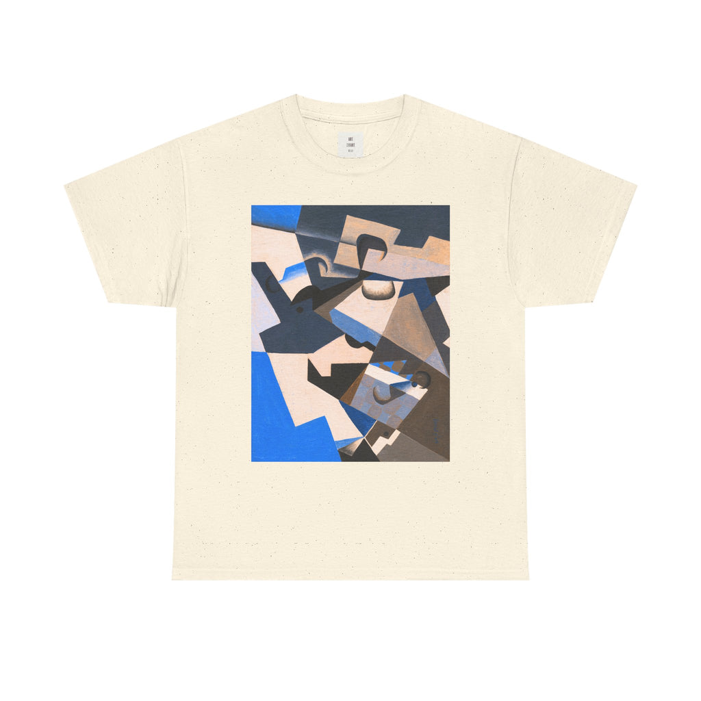 Be There Soon — Cubist Geometric Shirt