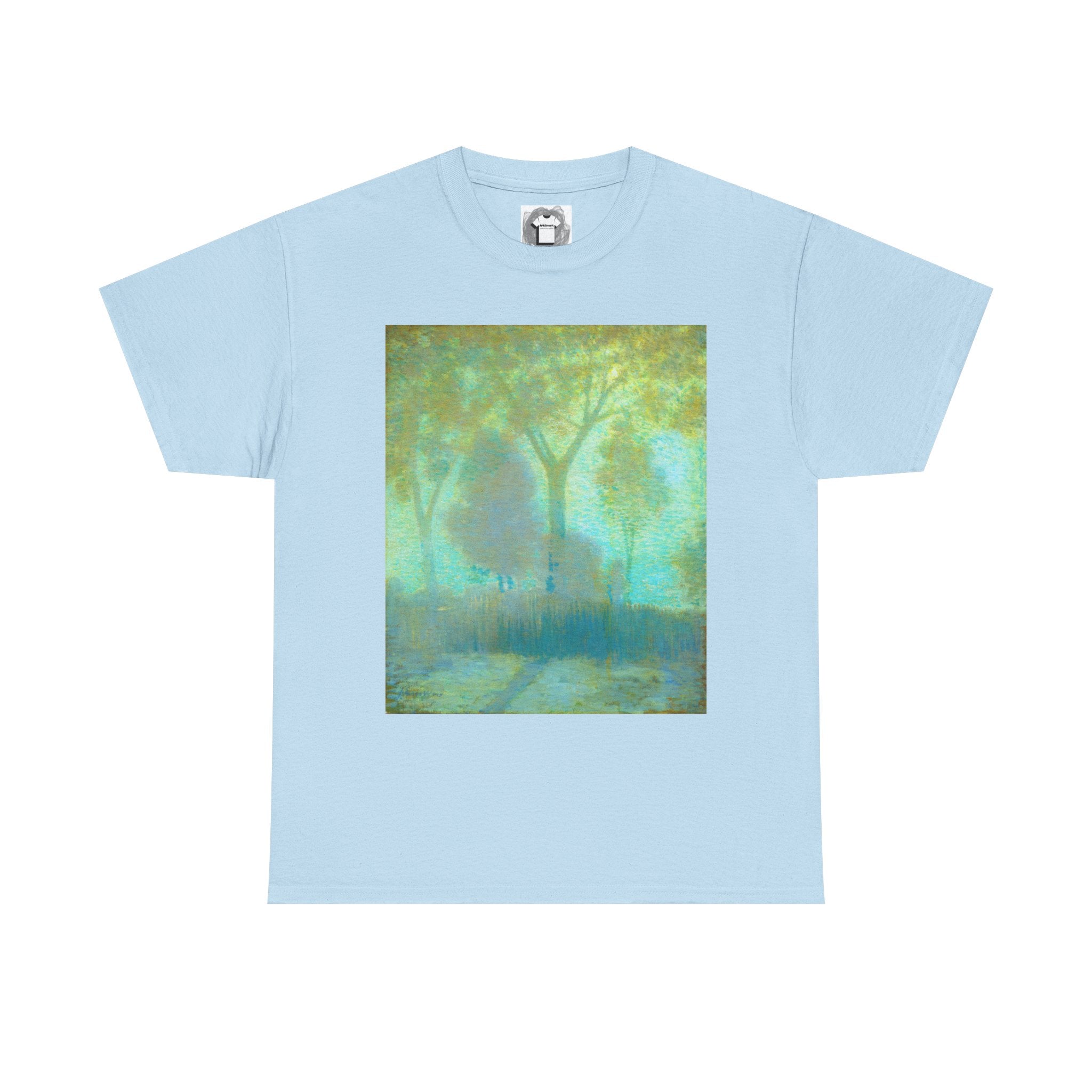 Garden View — Ethereal Impressionist Landscape Shirt