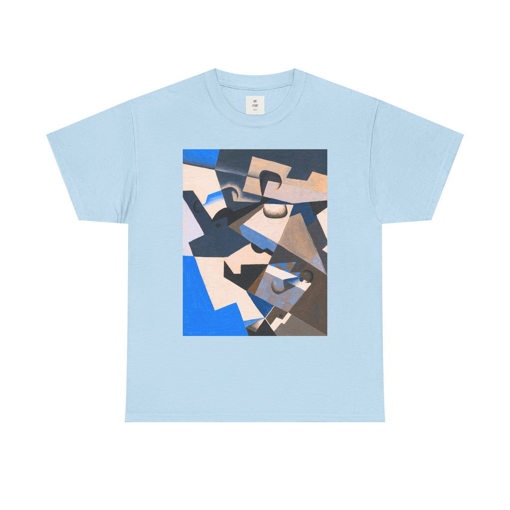 Be There Soon — Cubist Geometric Shirt