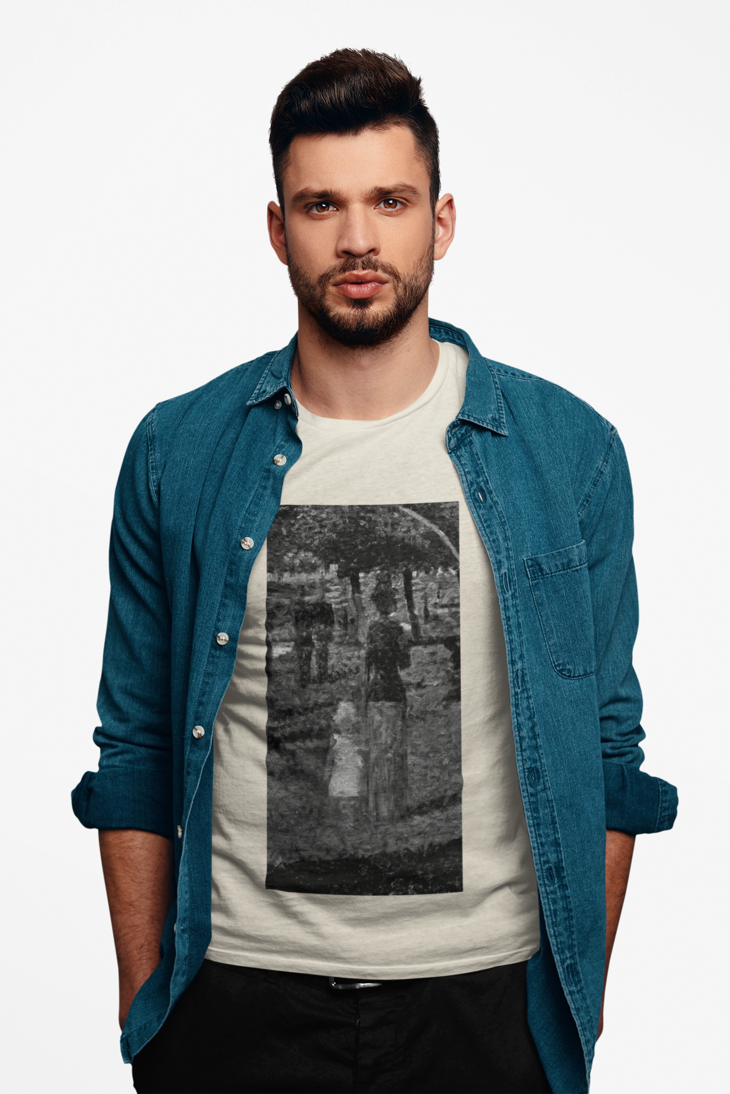 My Childhood — Abstract Impressionist Shirt