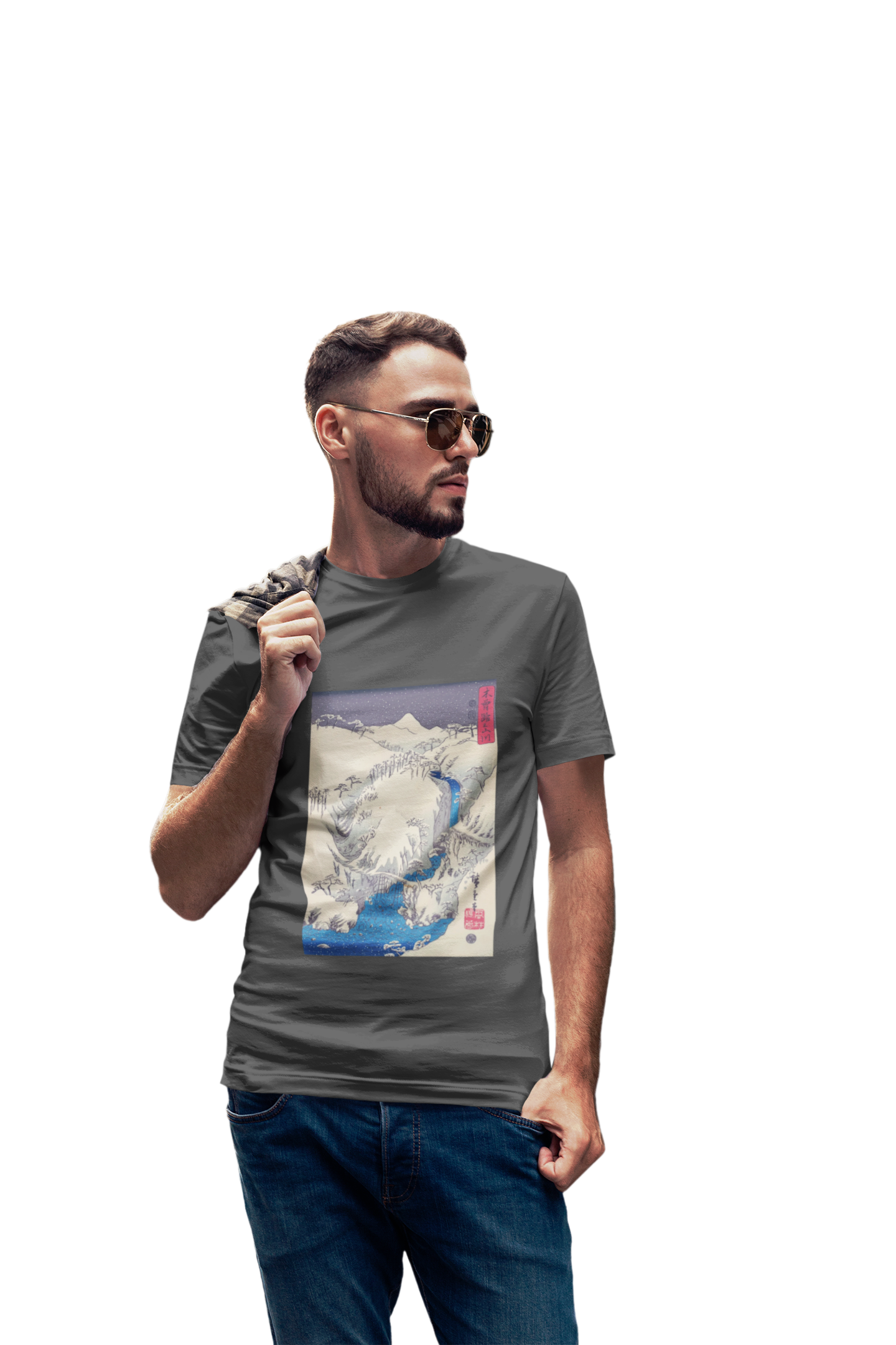 Keep Me Warm — Japanese Winter Woodblock Shirt
