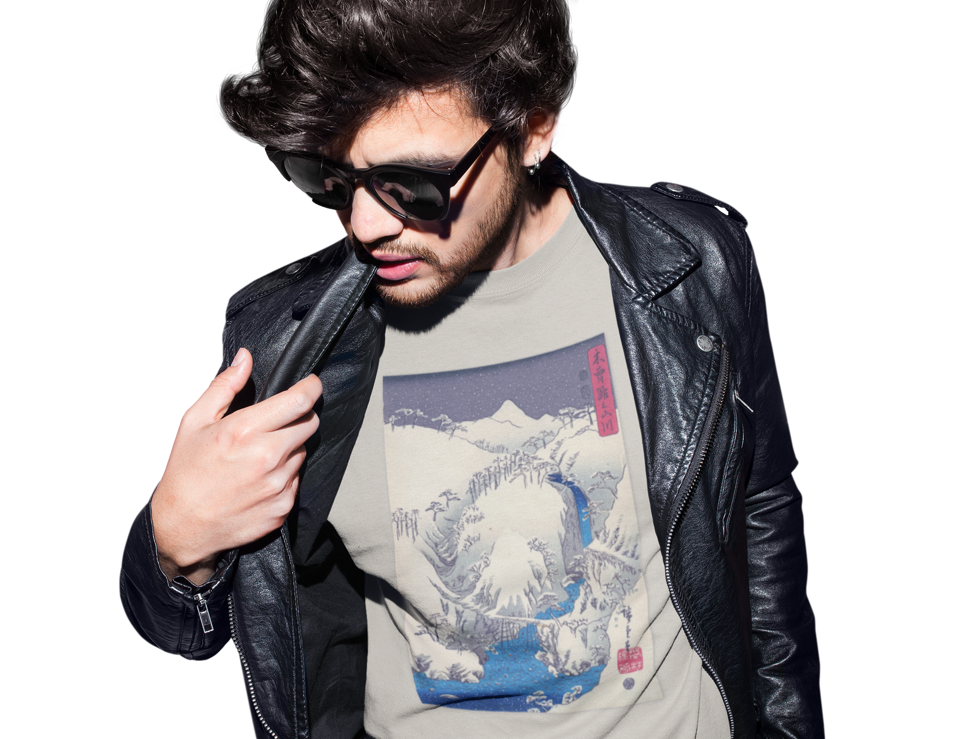 Keep Me Warm — Japanese Winter Woodblock Shirt