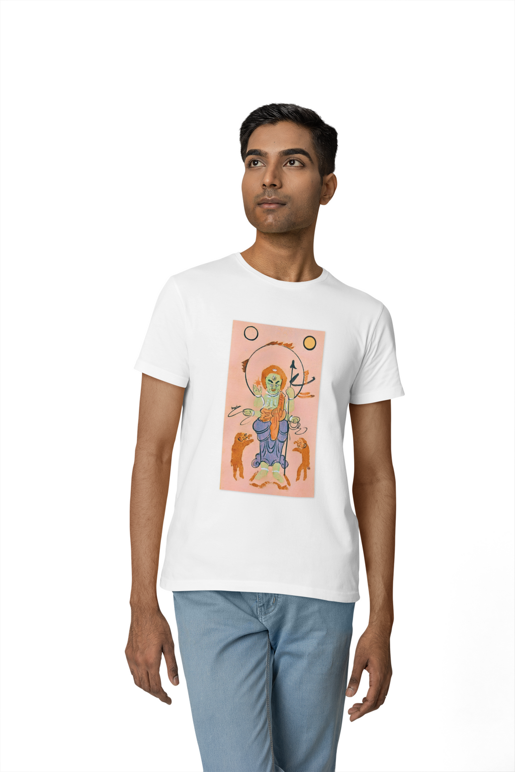I Bless Thee — Retro Zen Art Shirt