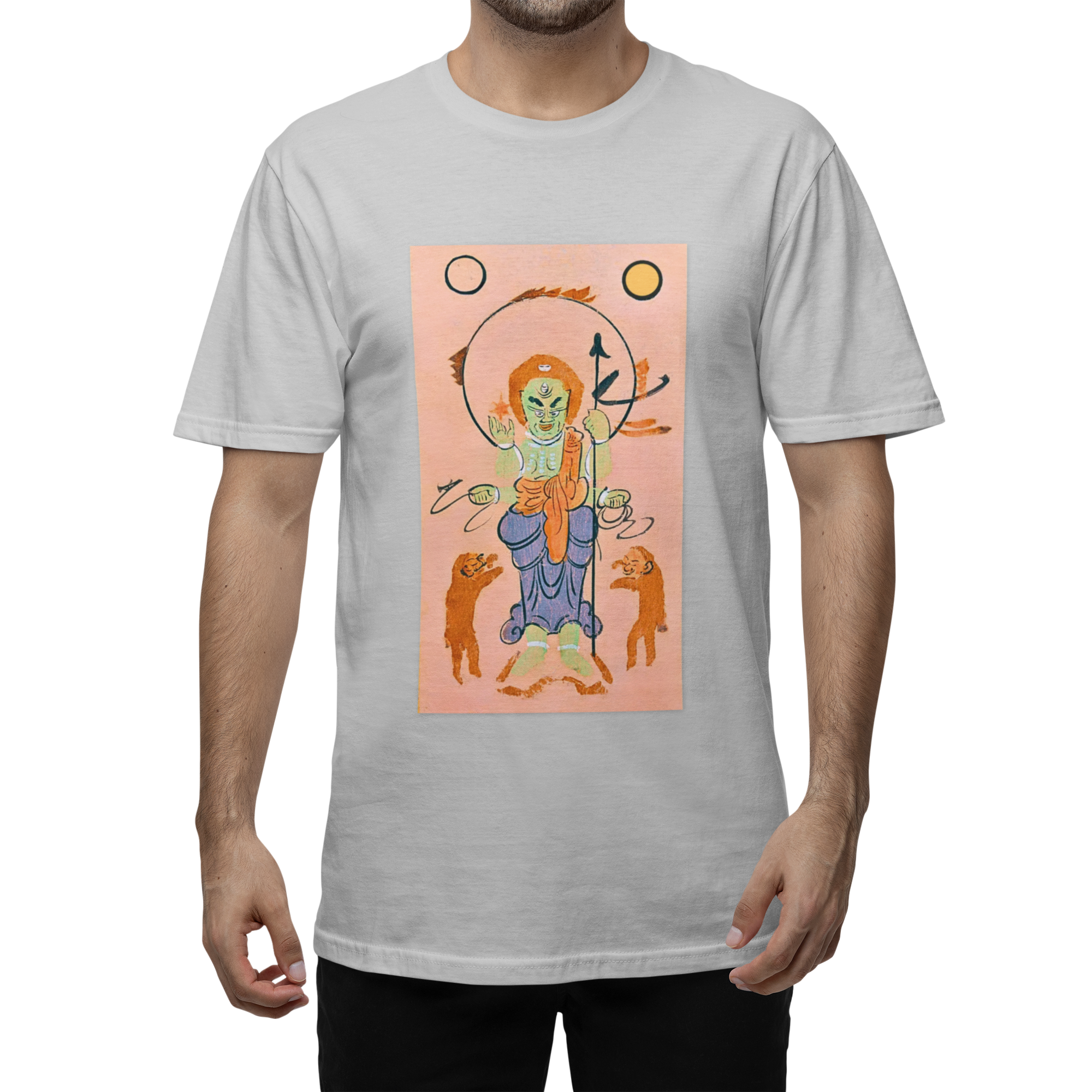 I Bless Thee — Retro Zen Art Shirt