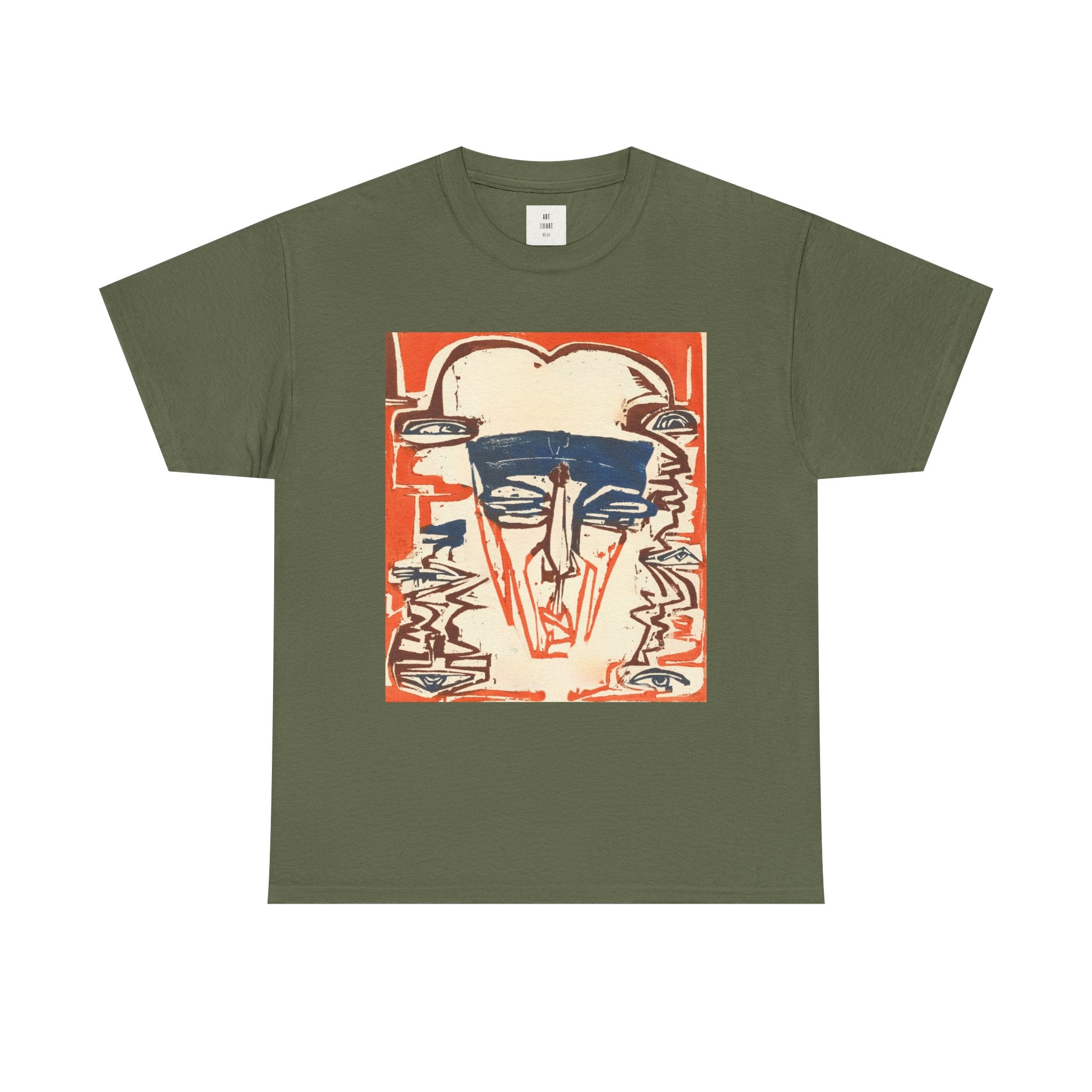 Am I Pretty — Neo Expressionist Portrait Shirt