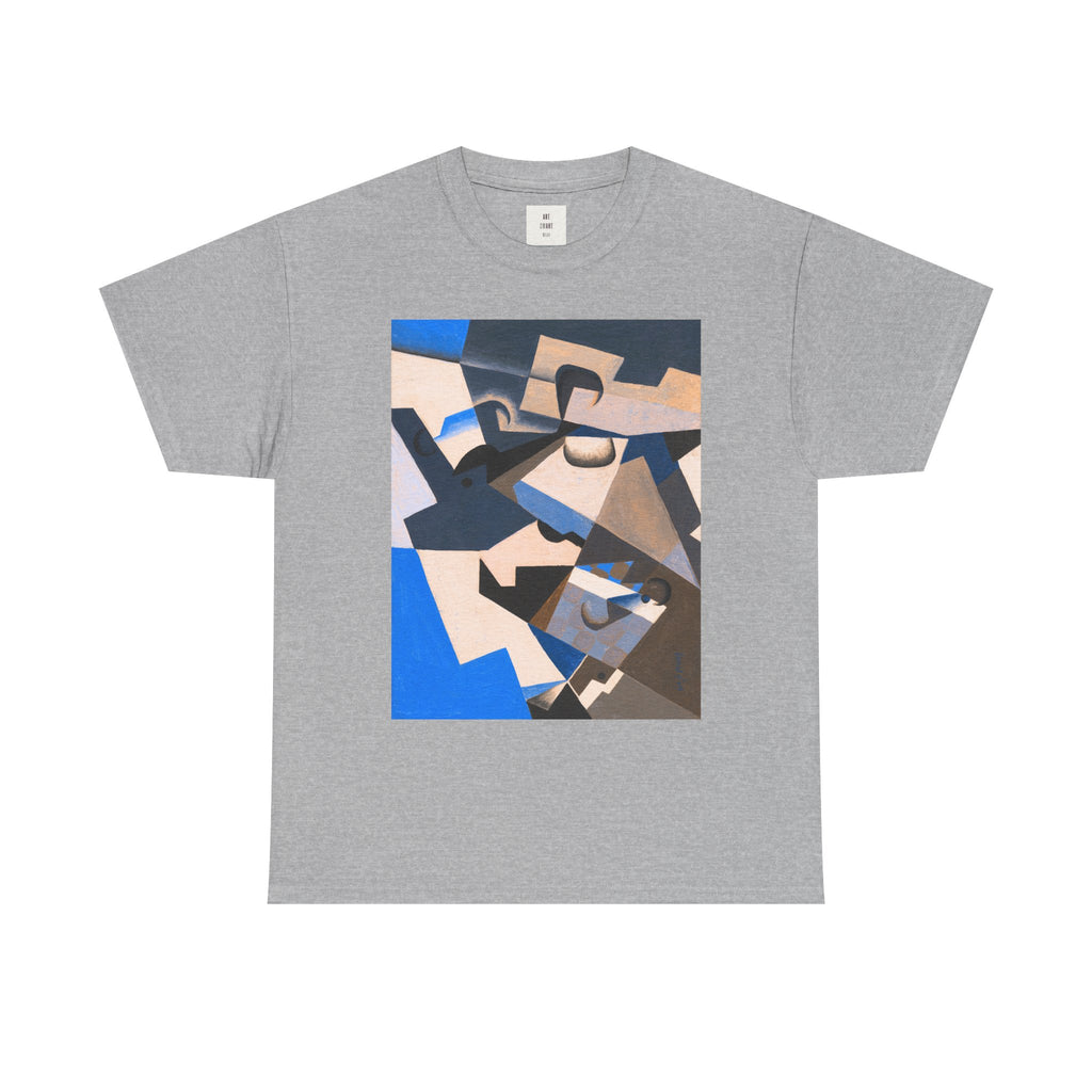 Be There Soon — Cubist Geometric Shirt