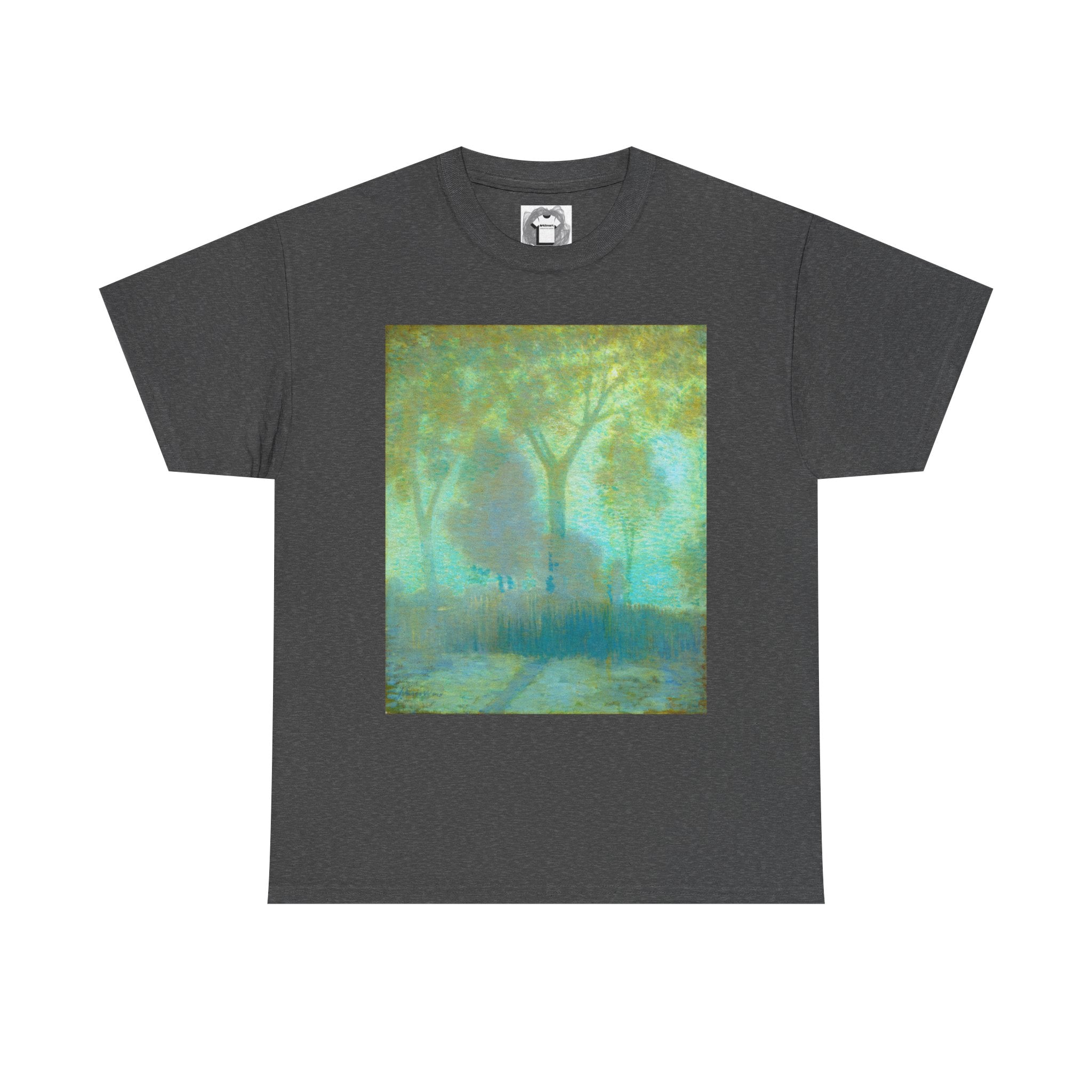 Garden View — Ethereal Impressionist Landscape Shirt