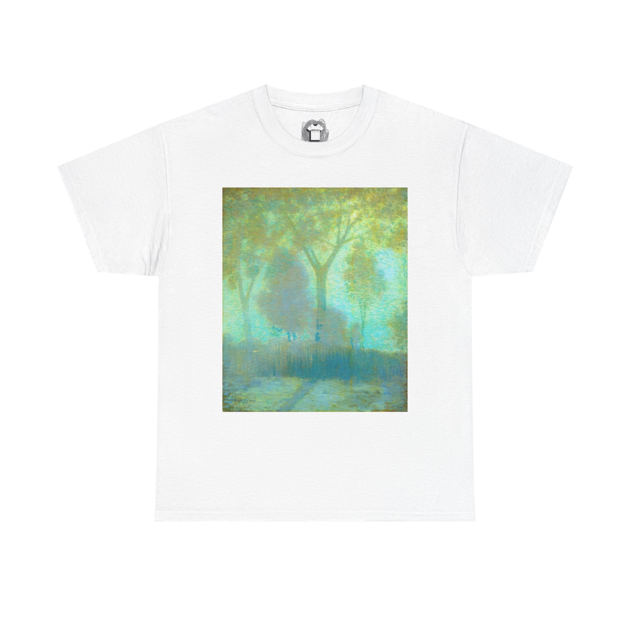 Garden View — Ethereal Impressionist Landscape Shirt
