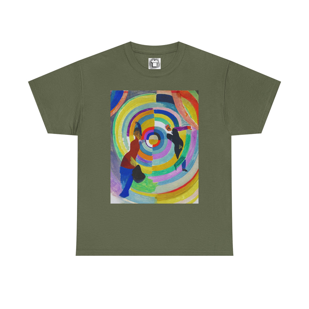 Dreamtime for the Working Man — Modernist Colour Wheel Shirt