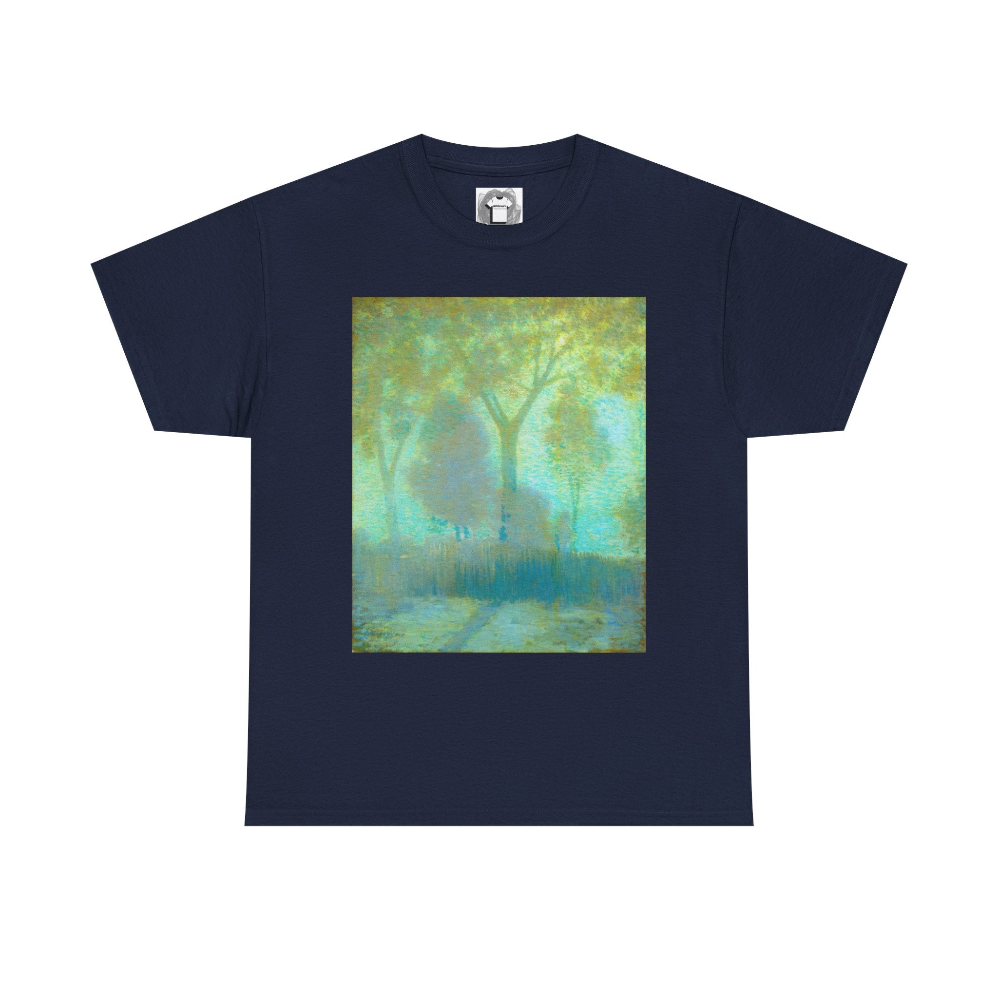 Garden View — Ethereal Impressionist Landscape Shirt