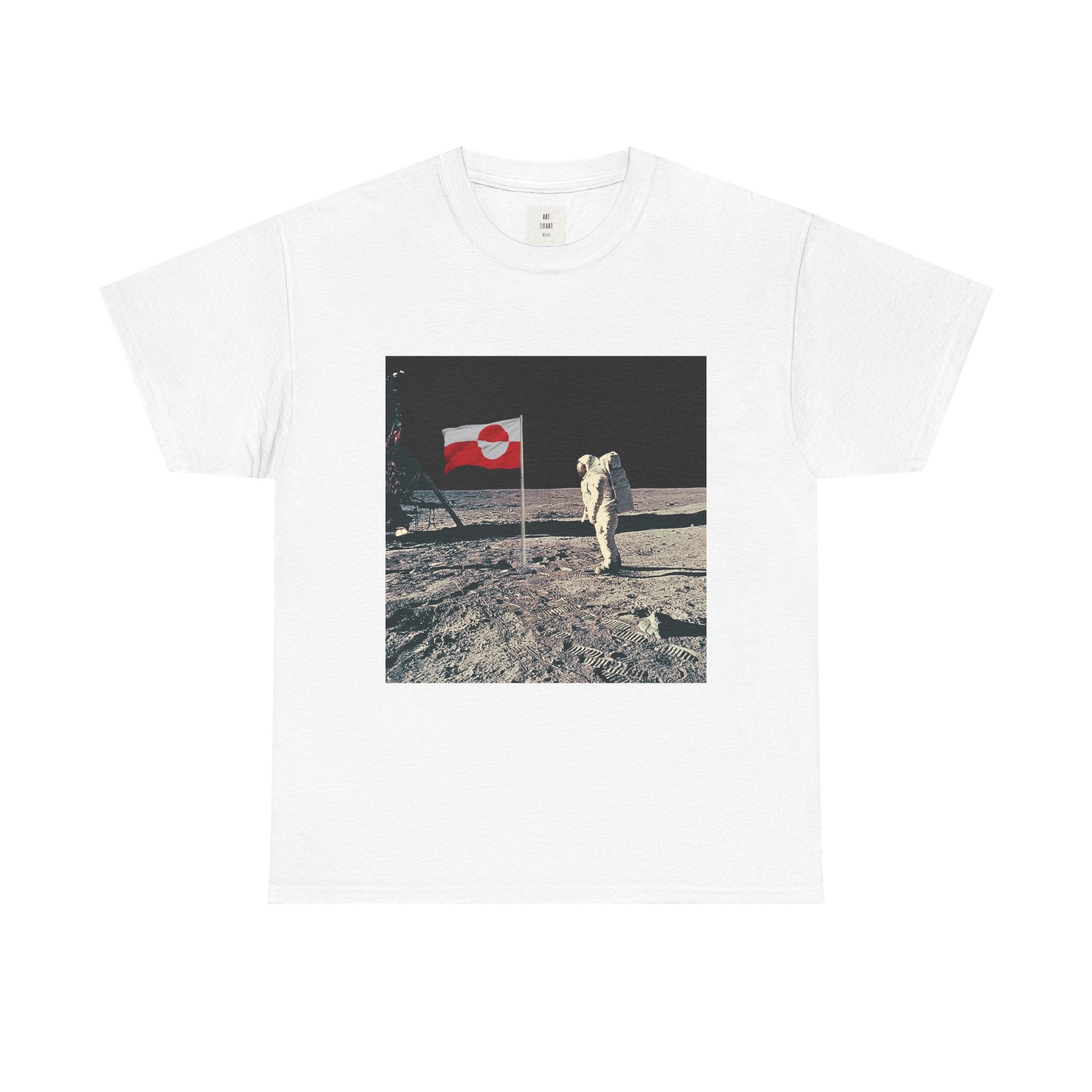 Green Landing — Lunar Space Flag Shirt