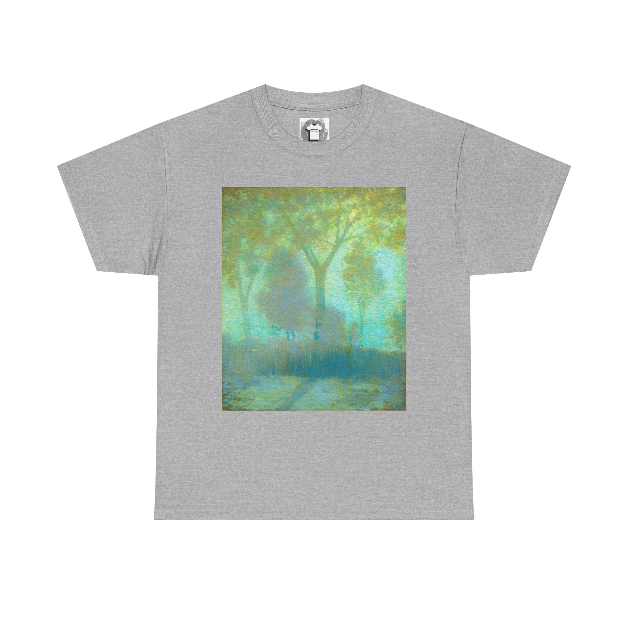 Garden View — Ethereal Impressionist Landscape Shirt