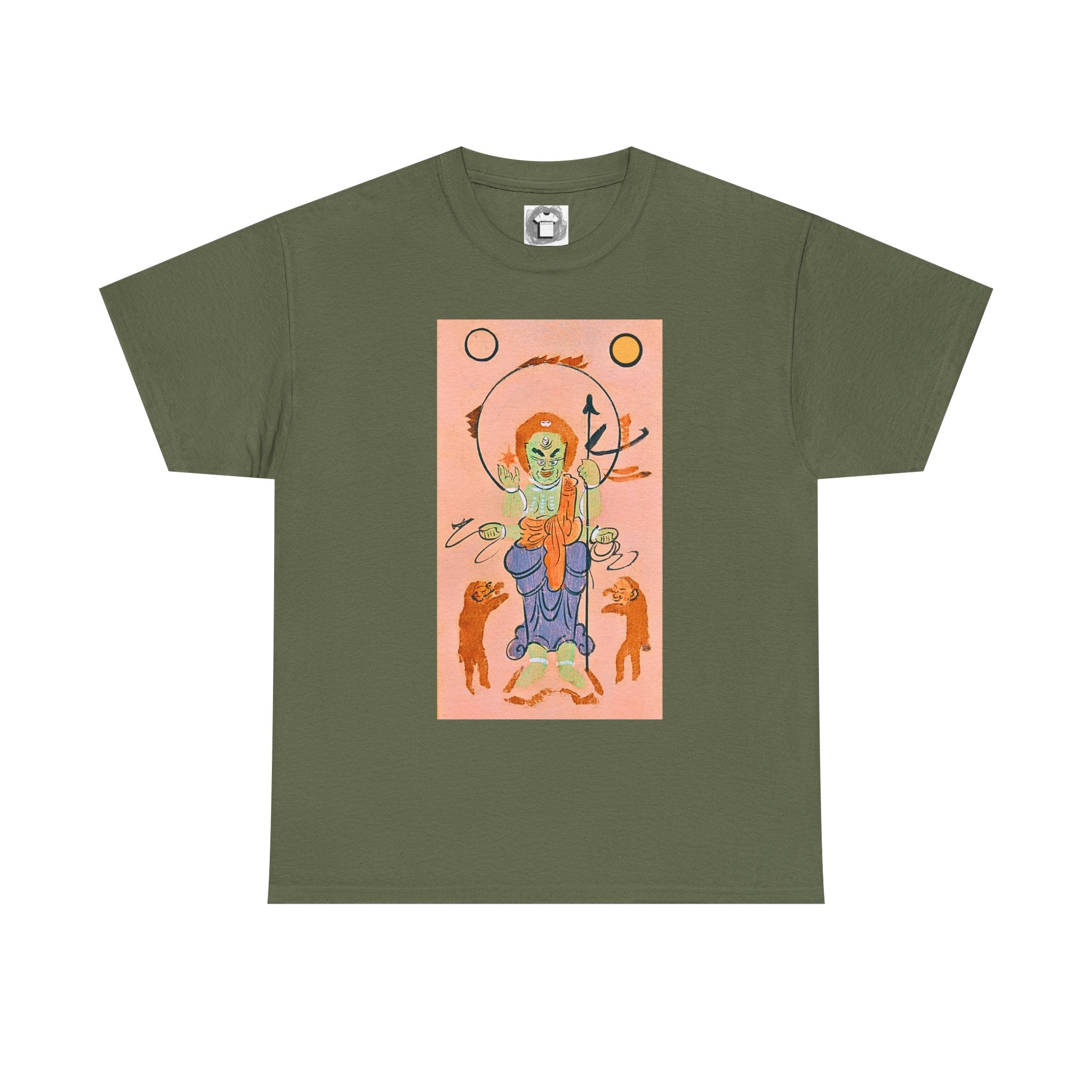 I Bless Thee — Retro Zen Art Shirt