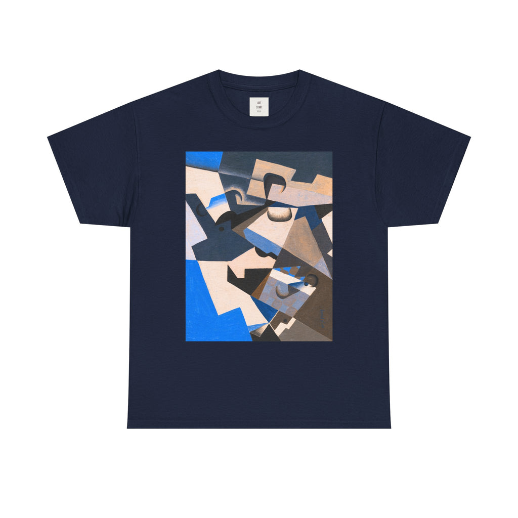 Be There Soon — Cubist Geometric Shirt