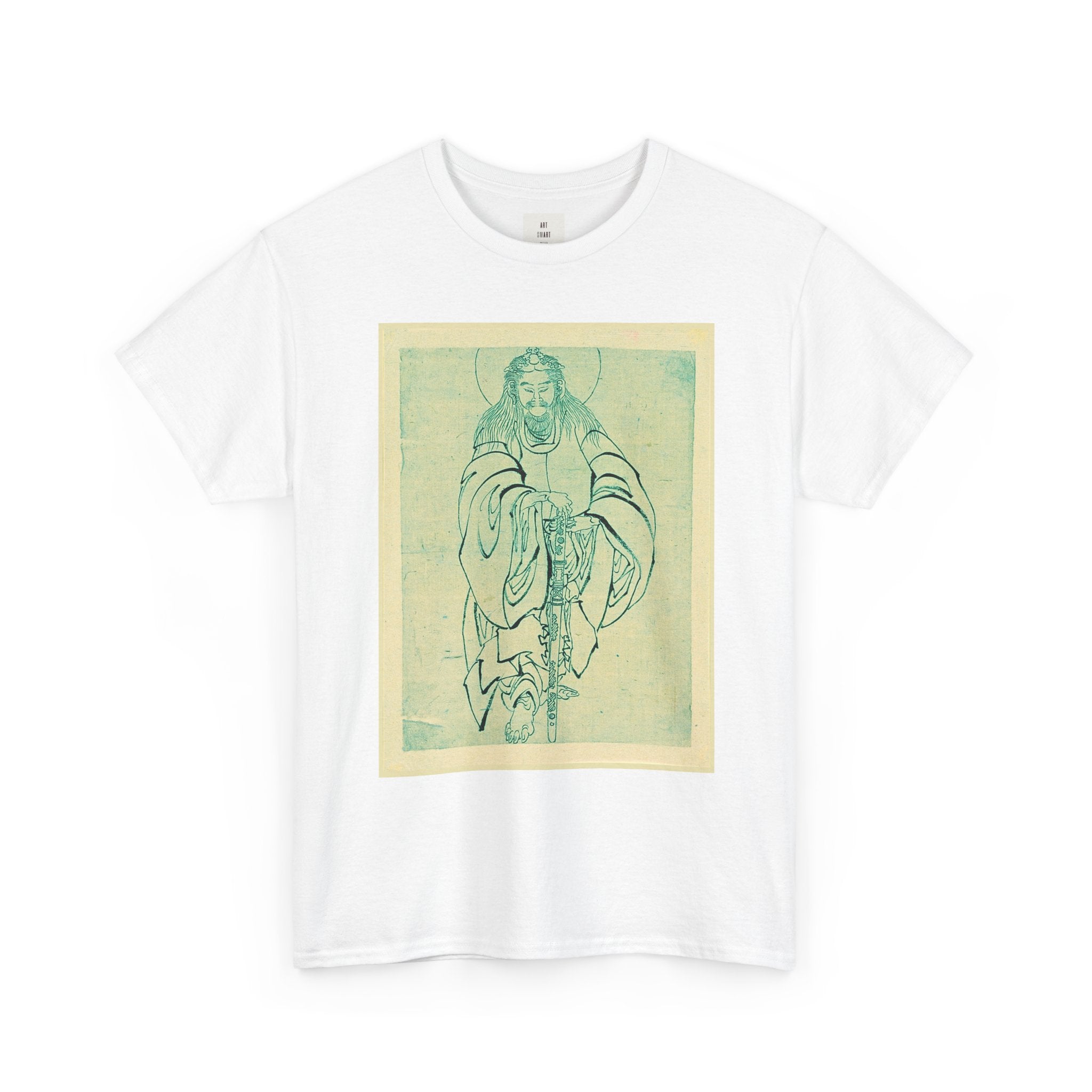 Vintage Samurai — Sacred Warrior Portrait Shirt