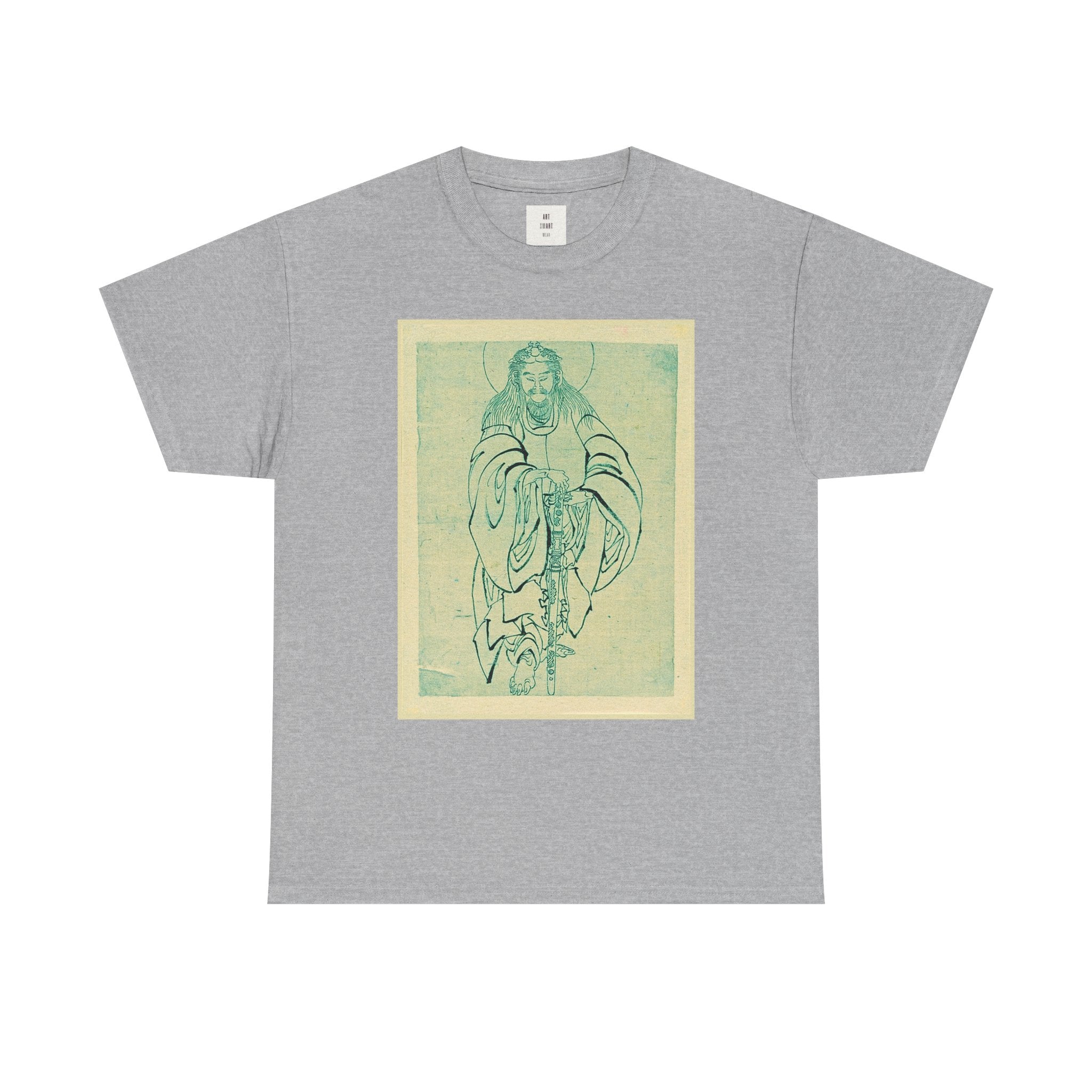 Vintage Samurai — Sacred Warrior Portrait Shirt