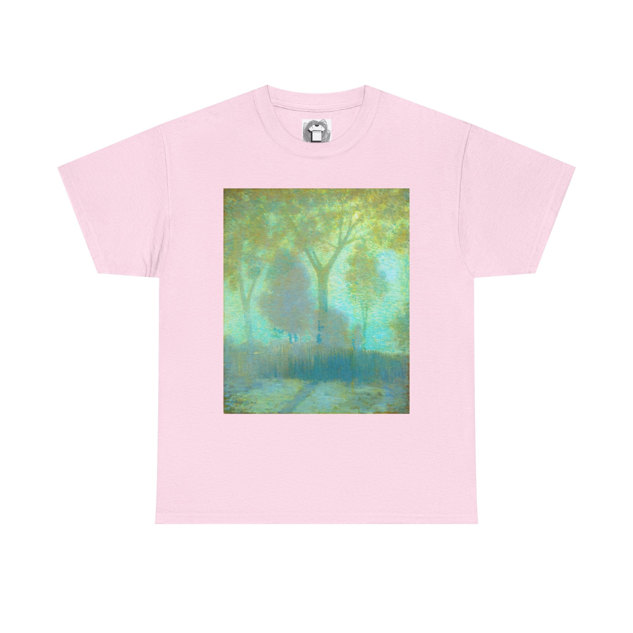 Garden View — Ethereal Impressionist Landscape Shirt