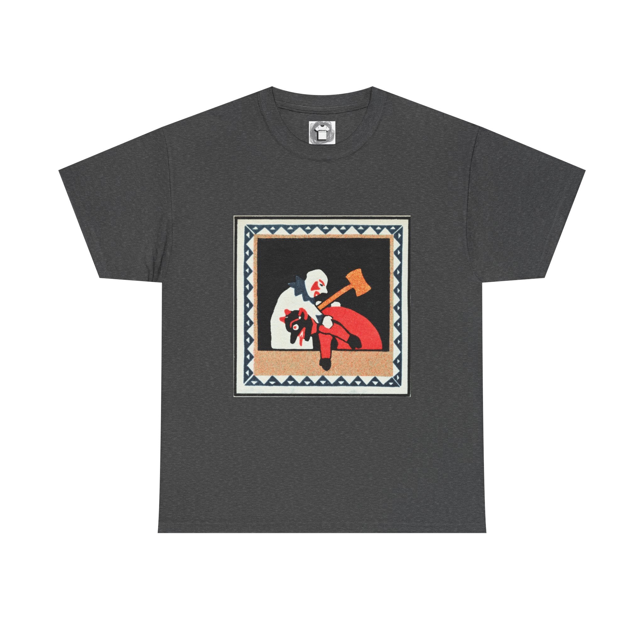 Political vs Party — Folk Art Allegory Shirt