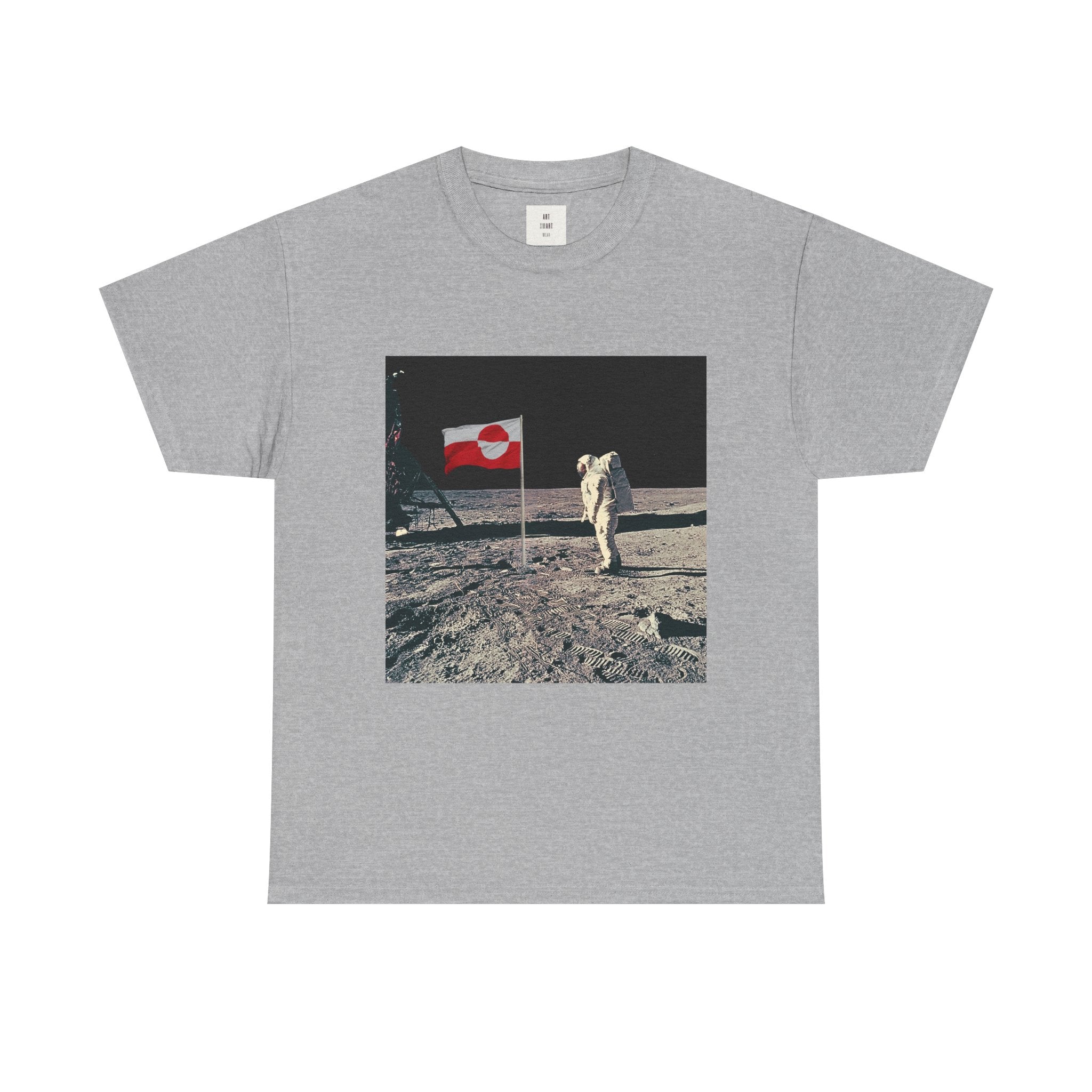 Green Landing — Lunar Space Flag Shirt